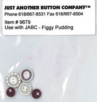 Figgy Pudding Button Pack w/Chart