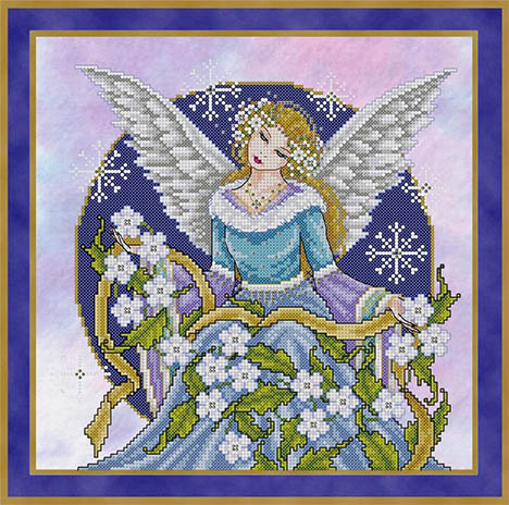 Christmas Rose Angel