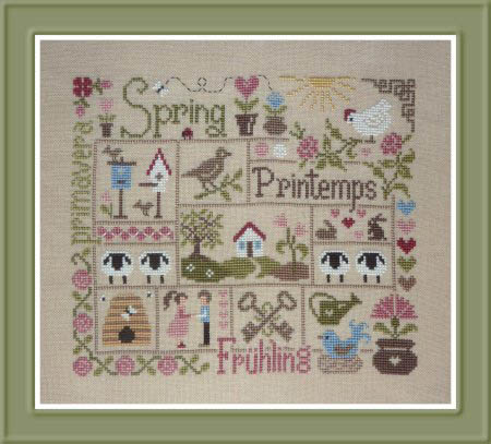 Sampler Printemps (Sampler Spring)