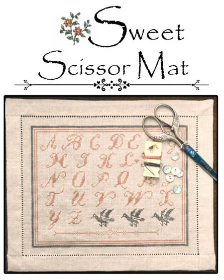 Sweet Scissor Mat