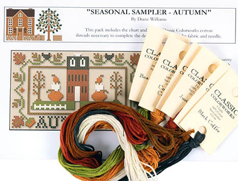 Autumn Sampler Thread Pack