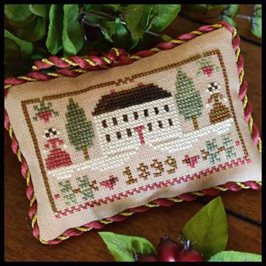 Sampler Ornament #11 - Christmas in the Country