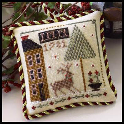 Sampler Ornament #5 - Deer Valley Inn