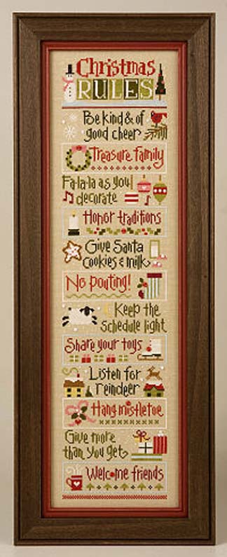 Christmas Rules-Be Kind/Treasure Family 