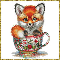 Christmas Animal Cup - Fox