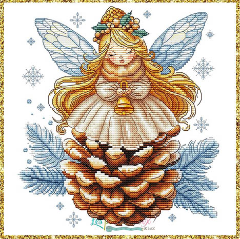 Pine Cone Angel