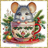 Christmas Animal Cup - Mouse