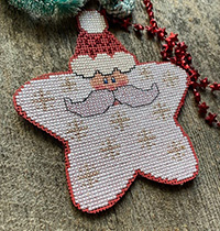 Starshine Santa Ornament