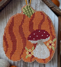 Fall Ornament Col - Wavy Gourd