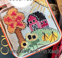 Seasonal Pin Cushion -Pumpkin Farm Pin Keep