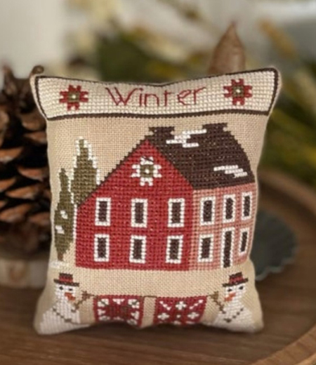 Seasonal Saltbox - Winter