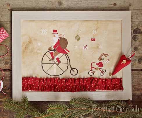 Santa On The Bike