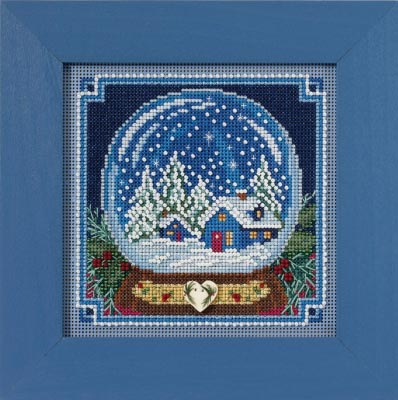 2017 Winter Button & Bead - Snow Globe