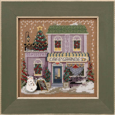 2021 Winter Button & Bead - Christmas Village Cafe Grande Kit