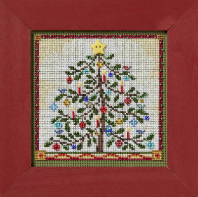 2024 Winter Button & Bead - Feather Tree