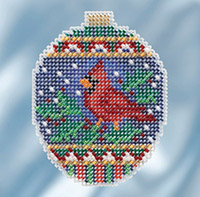 Beaded Holiday - Crimson Cardinal