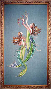 Mermaids of the Deep Blue