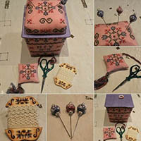 Little Spring Sewing Basket