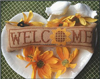 Wee Welcome - August Sunflower