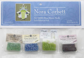 Miss Moon Moth Embellishment Pack