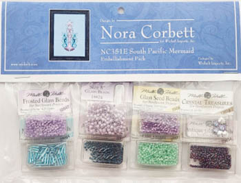 South Pacific Mermaid Embellishment Pack