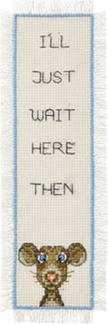 I'll Just Wait Here Bookmark Kit