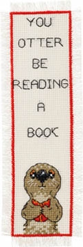 You Otter Be Reading Bookmark Kit