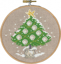 Tree with Ornaments Kit