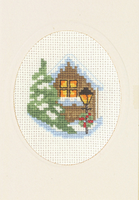 Winter House Card Kit