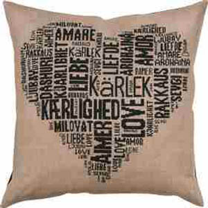 Love Pillow - Black