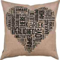 Love Pillow - Black