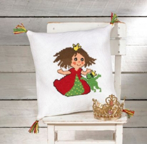 Princess & Frog Pillow Kit