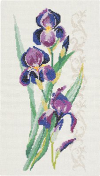 Purple Iris Flowers Kit