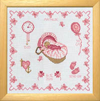 Mathilde Birth Announcement Kit