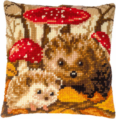 Hedgehogs Cushion Kit