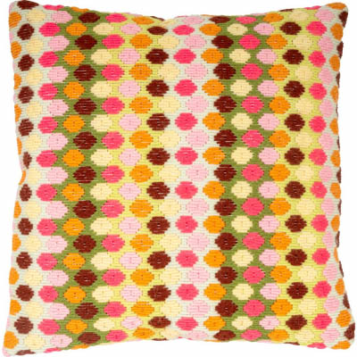 Retro - Long Stitch Cushion Kit