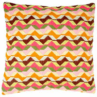 Checkered - Long Stitch Cushion Kit