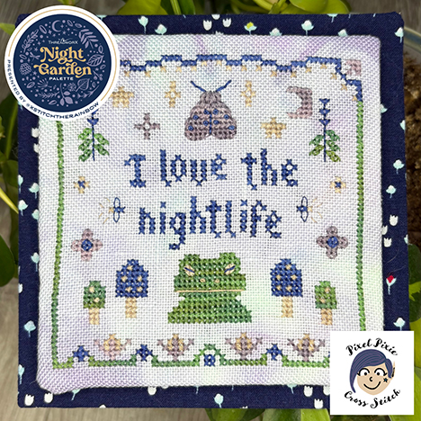 I Love The Nightlife -XStitch the Rainbow