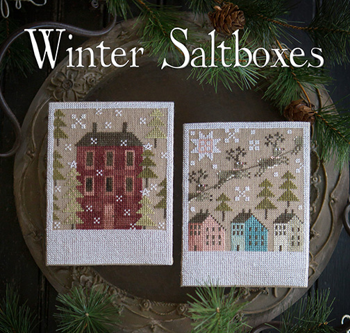 Winter Saltboxes