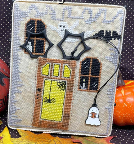 Halloween House Scissors Case