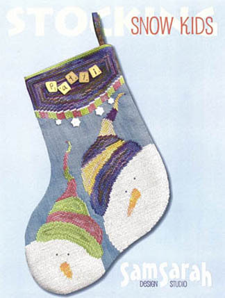 Snow Kids Stocking