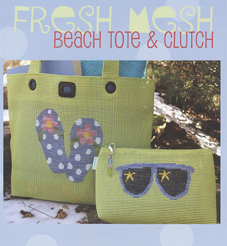 Fresh Mesh - Beach Tote & Clutch