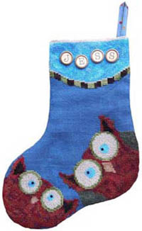 Whooo Owl Stocking