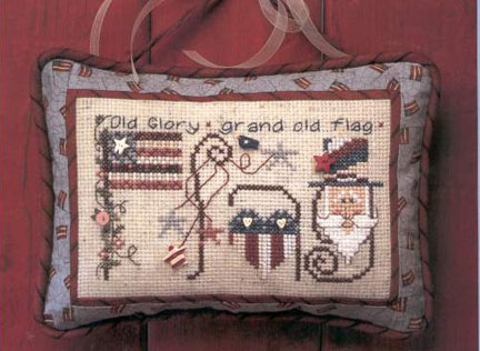 Monthly Musings - Flag - Ye Olde Cross Stitchery