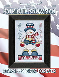 Patriotic Snowman - Stars & Stripes Forever