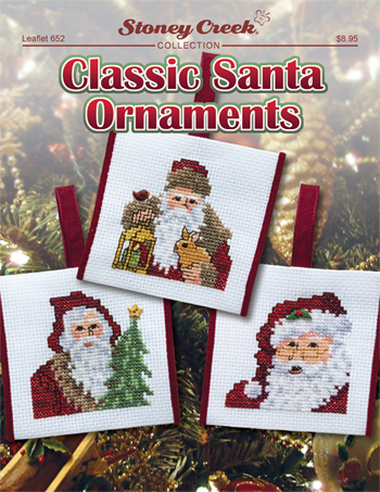 Classic Santa Ornaments