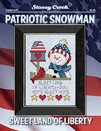 Patriotic Snowman - Sweet Land of Liberty