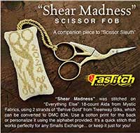 Shear Madness Scissor Fob