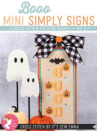 Booo Mini Simply Signs