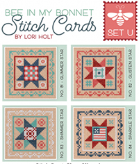 Stitch Cards - Set U
